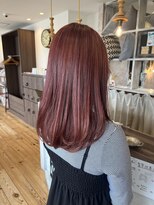 ヘアーメイク リライ(hair make rely)&nbsp;ピンクカラー