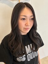ニナル(Ninal) オリーブアッシュ long hair