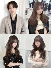 【梶原威流】指名客数No1.骨格に寄り添うたっぷりレイヤー×ブリーチなし透明感カラー＠parvemix_takeru