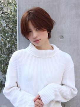 メイクス 表参道(MAKE'S omotesando) MAKE'S 前髪長めの丸みフォルムのゆるショート