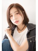 フォギーグレージュボブ【56hair戸越銀座】