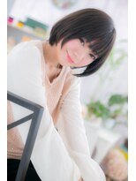 ミック 日暮里店(miq)&nbsp;知的な雰囲気♪コンパクト・フォルムボブ