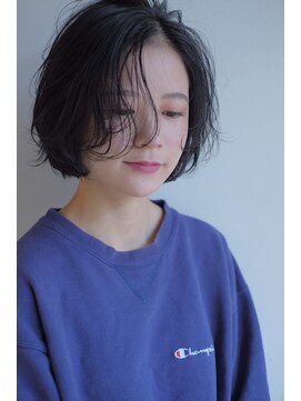 ヘアーアンドメイク シーク 八王子(HAIR&MAKE SeeK) 前髪長めボブ