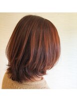 パザパ 嶋店(pa.za.pa)&nbsp;カッパーブラウンカラー/髪質改善/30代40代50代