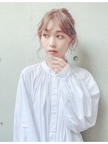 クラム(clam.)&nbsp;似合わせ前髪カットと透明感カラー