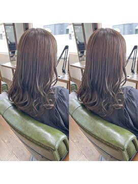 ヘアーサロン リバース(Hair Salon Rebirth) 【防府/Rebirth】カーキベージュ