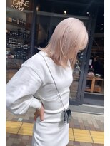 ペレ 渋谷(PELE)&nbsp;R29_ホワイトピンクベージュ ブリーチ2回～