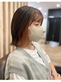 可愛いをポイントで狙う上質インナーカラー