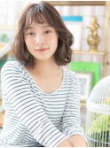 前髪カールバレイヤージュ大人ボブパーマc5戸田公園20代30代40代
