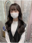 #名古屋#栄#プルエクステ#ロング#ナチュラル#韓国#ブラウン