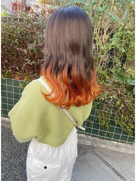 カノイ(KANOI) イエベ春ブライト◎オレンジグラデーション