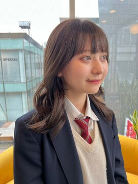 ディフィーノ 青山(DIFINO) 【DIFINO 青山】ツヤサラ◇韓国レイヤー