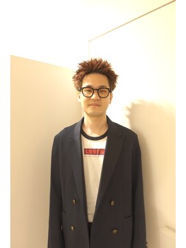 シイ(SIE) スパイキーショート×オレンジブラウン