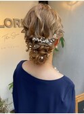 ヘアアレンジお客様スタイル