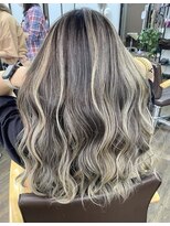 ユートピア(U topia)&nbsp;バレイヤージュ/シルバーカラー/ホワイトアッシュ