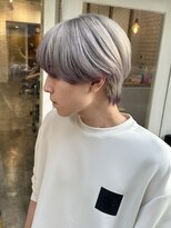 レミー(Remii)&nbsp;中性マッシュ×デザインシルバーカラー【Remii大通】