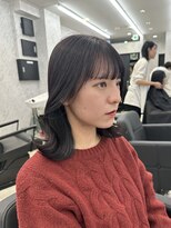 ドットモーダ  町田店(dot. mooda)&nbsp;【艶カラー×顔周りカット】韓国/韓国ヘア/町田/町田駅/学割