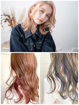 テディ 自由が丘店(teddy) イヤリングカラー・インナーカラー・ブリーチ♪