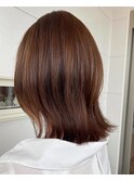 柔らかベージュ くびれヘア