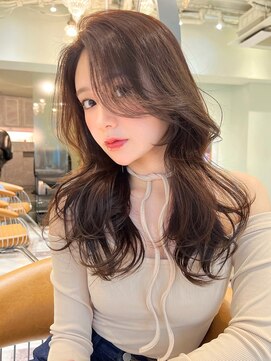 ロンド アンブル 四条烏丸(Lond ambre) 【五島巨幹】エアリーロング/似合わせカット/韓国風/顔周り