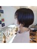 【お気軽ケア】と【ヘッドスパ】カットカラ-トリートメントヘッドスパ￥13000
