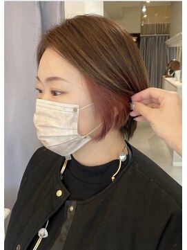 サンクチュアリー ウィズ コネクト(Sanctuary with connect) ピンクインナーカラー