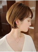 ショートボブ小顔カット大人ヘア髪質改善30代40代50代表参道青山