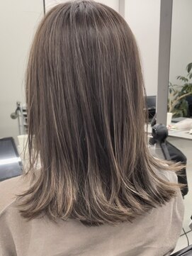 スティロ(stylo) ハイライトカラーグレージュベージュケアブリーチダブルカラー