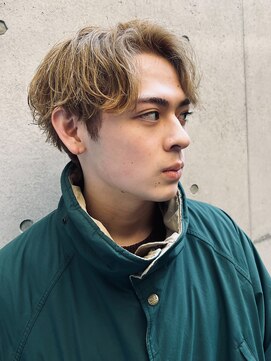 レジュアル(RESSUAL) かき上げヘア　ニュアンスマッシュ　サイドパート　ビジネス