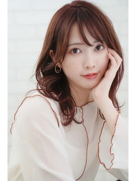 ワトワ 緑橋店(WAtoWA) ★こなれミディイメチェン前髪ウェーブパーマくびれヘア美髪小顔