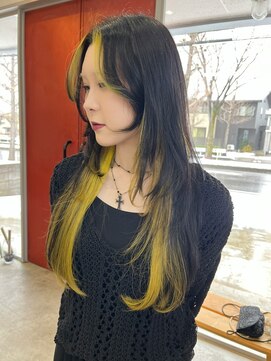 ヘアー バトン(hair vaton) インナーカラー