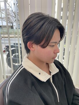 ザデイトウキョウ 表参道 青山(THE DAY TOKYO) 前下がりナチュラルセンターパート