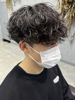 リット×ベリエ(Lit.×belier) 鹿児島シャドウパーマ波巻きパーマツイストパーマメンズマッシュ