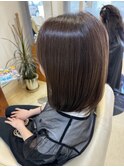 髪質改善カラー【アッシュブラウン】