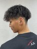 カット＋ツイストスパイラルパーマ ￥12700
