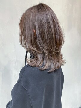 アルバム 池袋(ALBUM) 美髪顔周りレイヤーくびれヘアくびれミディ_ba380272