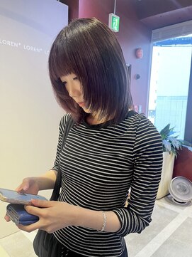 ローレンジウ(LOREN JU) くびれヘア/学割U24/レイヤーカット/オージュア/ダブルカラー