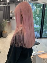 ペレ アネックス 大阪梅田茶屋町店(PELE ANNEX)&nbsp;くびれヘア/アプリコットオレンジ/ハイライトカラー/梅田