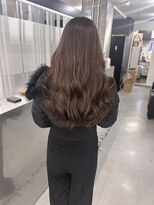 キング 心斎橋店(K!ng)&nbsp;ハイライトカラーミルクティーベージュレイヤーカット