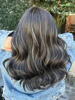 ディモアンド 表参道(Dimo&)&nbsp;xハイライト/イメチェン/ホワイトブロンド/外ハネボブ/美髪/