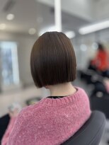 アルドーレフィエロ シンサイバシ(Ardore fiero shinsaibashi)&nbsp;ボブと相性の良いマロンブラウン☆