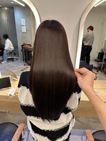 ジーナ 船橋(Zina)&nbsp;髪質改善＊ロングレイヤーグレーベージュ＊美髪【Zina船橋】