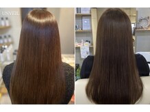 アンベイル(UNVEIL)の雰囲気（《人気No.1》カット×メテオカラー×ヴァリジョアトリートメント）