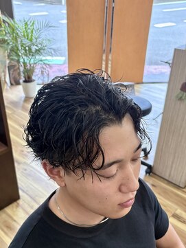 スウェル 千葉店(Swell) センターパート×ルーズパーマ