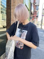 ソー(so.)&nbsp;ホワイトベージュ/切りっぱなしボブ/ミニボブ/横浜