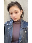 渋谷顔周りレイヤーボブレイヤーカットブロンドカラーくびれヘア