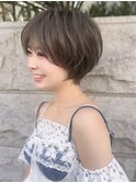 【MONA名古屋駅/名駅】丸みショート/似合わせショート