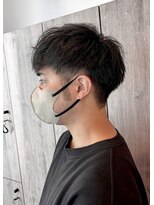 ヘアーリゾートノーブル(Hair Resort Noble) 【メンズショート】ツーブロック刈り上げビシネススタイル