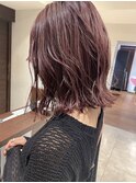 夏色ピンクカラー×切りっぱなしボブ★中村大輔
