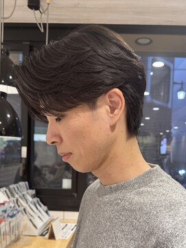 ハイプ メン 藤沢(HYPE MAN) フェザーパーマニュアンスパーマ毛流れパーマメンズパーマ
